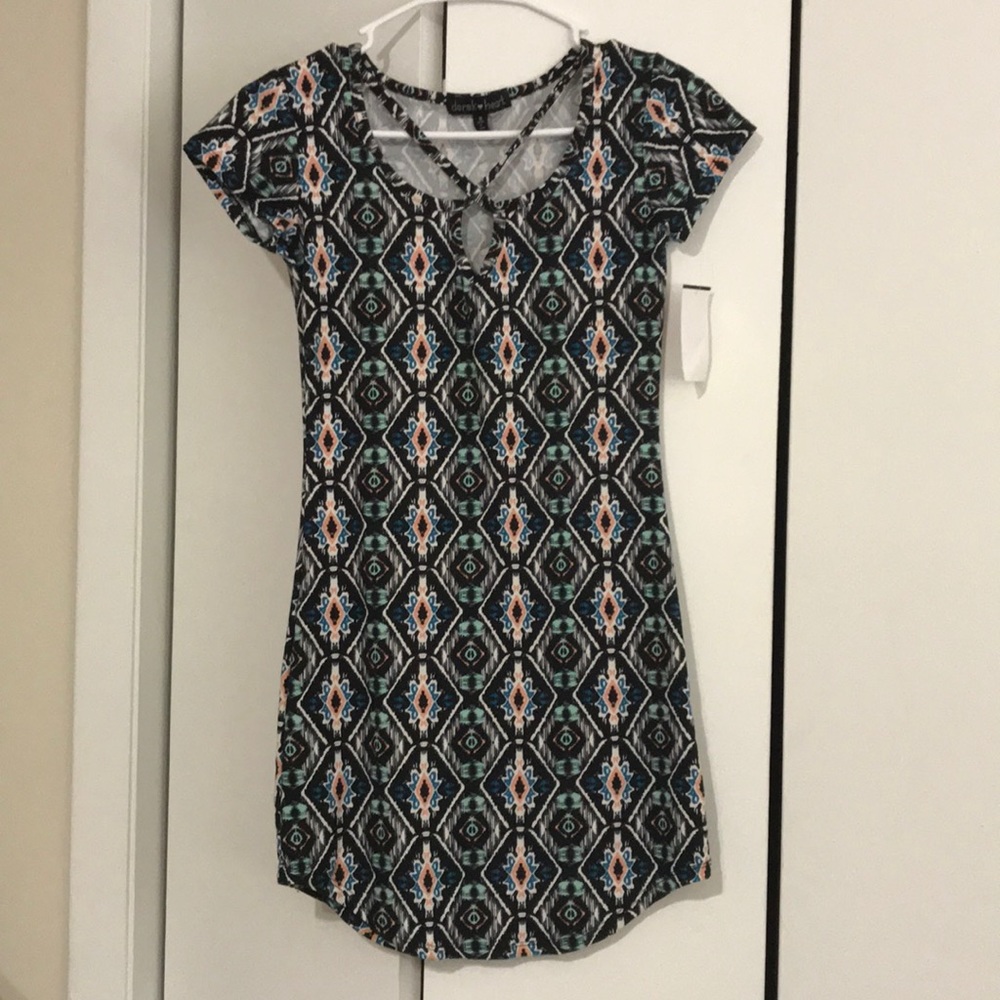 Above the knee juniors dress